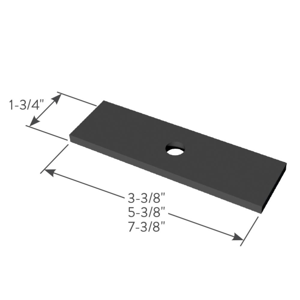 1/4" Stiffening Plate 1/4" Stiffening Plate
